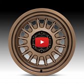 Black Rhino Aliso Gloss Bronze Custom Truck Wheels 4